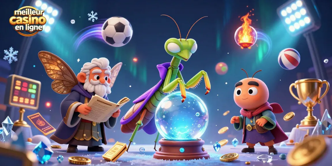 Visualisez le meilleur casino en ligne avec une illustration dynamique d'un caméléon et une librairie, interactive pour parier.