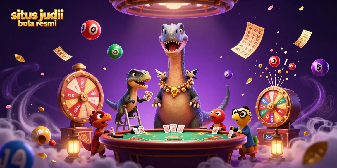 Experience the thrill of situs judi bola resmi with interactive gambling elements and adventurous characters.
