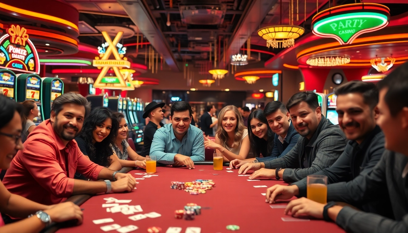 Main poker game scene with players showcasing their skills in bbni4d casinos.