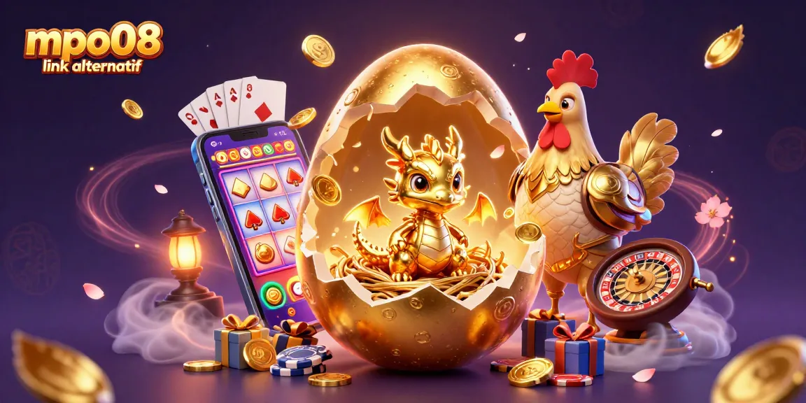 Engage with mpo08 link alternatif to play thrilling games amidst dazzling casino imagery.