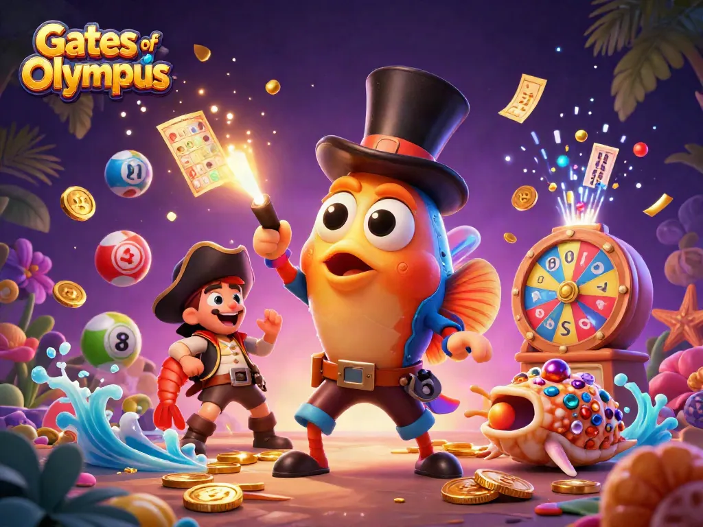 Spin and win with Gates of Olympus in a vibrant casino adventure featuring glowing coins and dynamic elements.