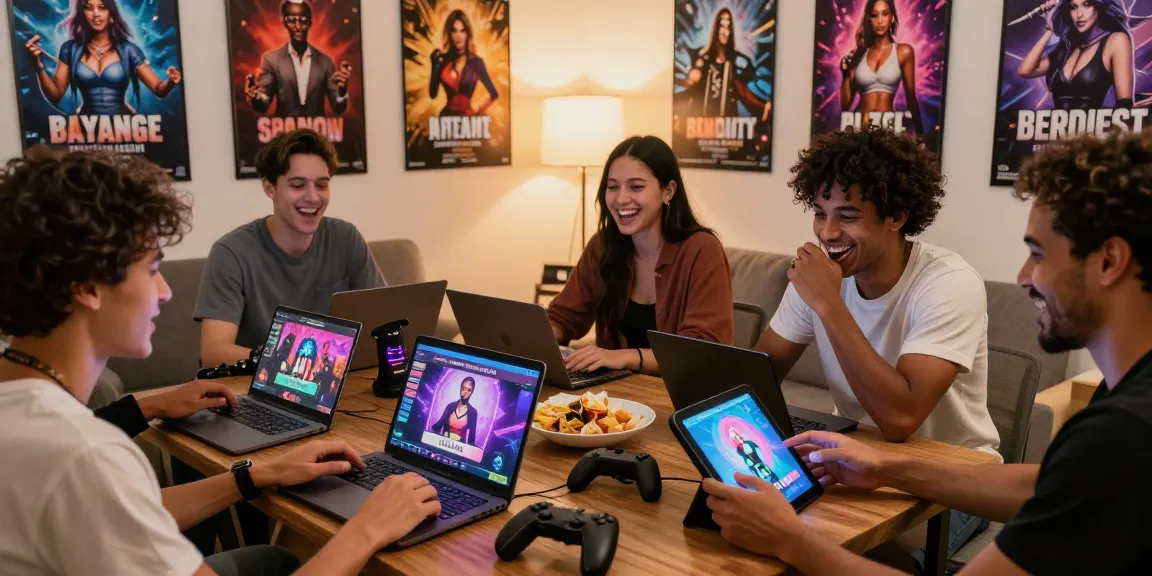 Interactive scene of players enjoying a sex game in a cozy setting.