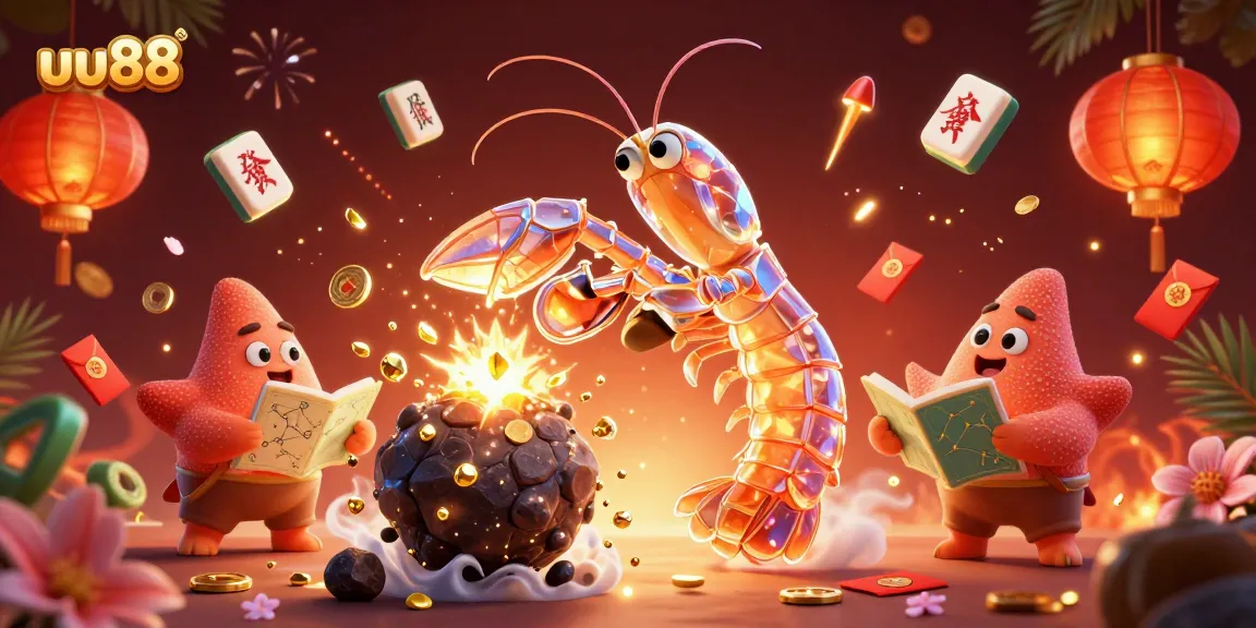 Spin golden coins and gems with uu88 while a galactic samurai punches through an asteroid.