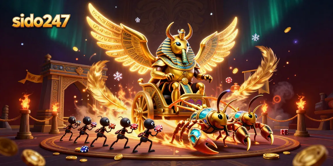 Experience the thrilling world of gambling with sido247's vibrant casino scene featuring dynamic elements.