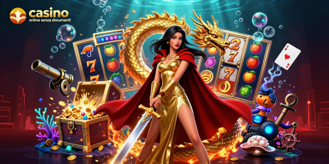 Vivi l'emozione con casino online senza documenti caratterizzati da elementi vivaci e personaggi dinamici.