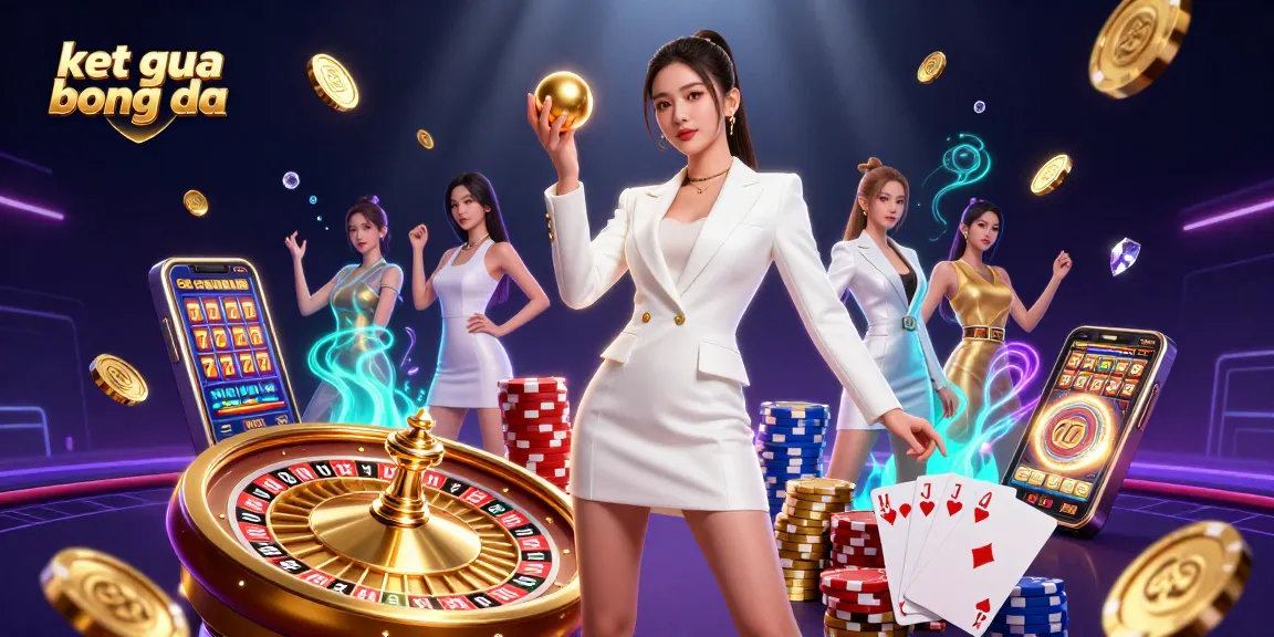 Experience exciting ket qua bong da action with a confident woman at a dynamic casino scene.