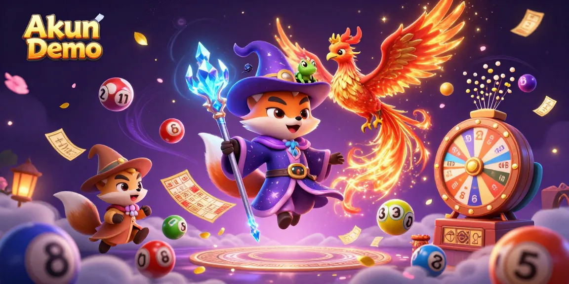 Engage with Akun Demo to explore thrilling gaming adventures in a colorful casino setting.
