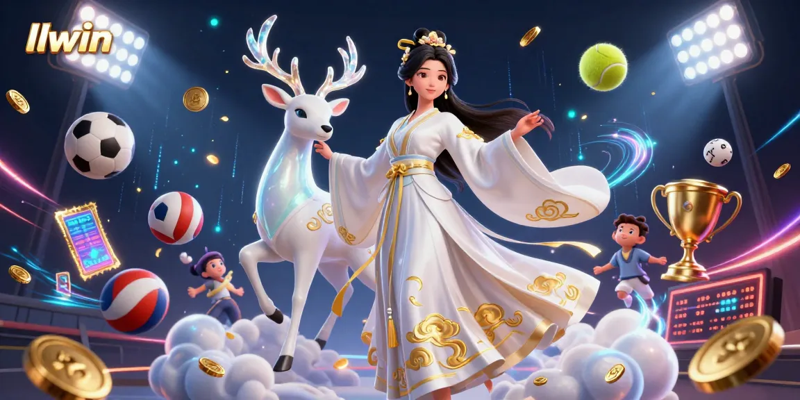 Engage with llwin's thrilling online casino experience featuring vibrant characters and dynamic sports betting elements.
