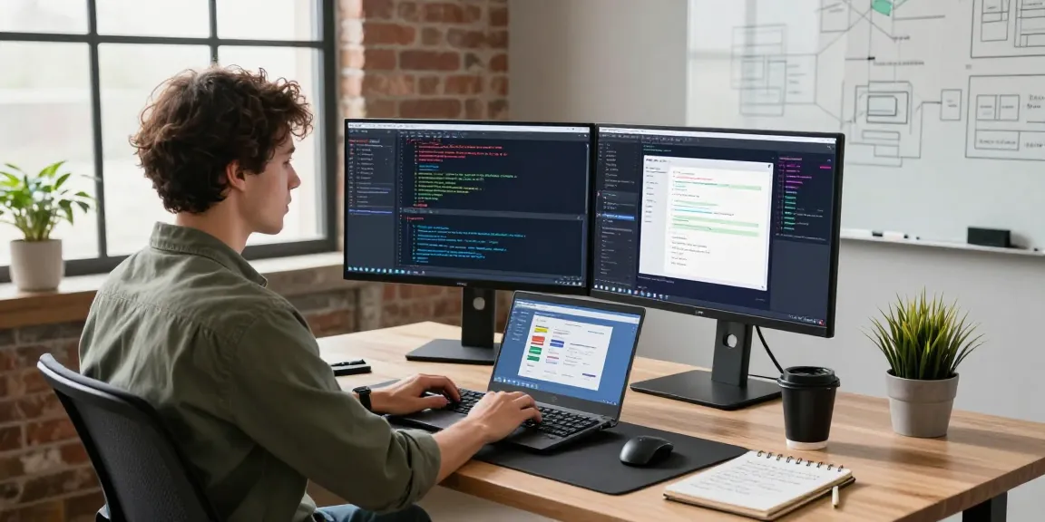 Innovative screenshot software download with Snipaste's interface and developer workspace, enhancing productivity through 截图软件下载.