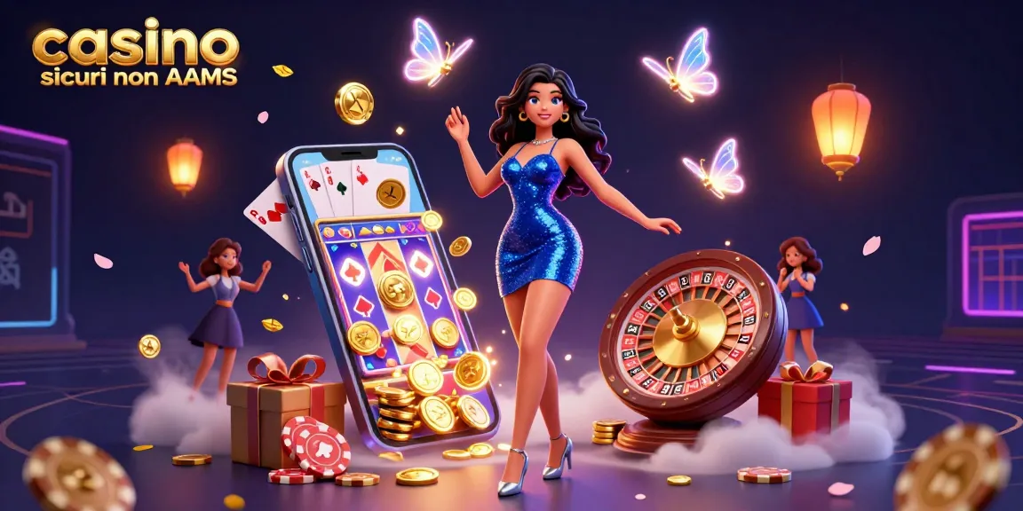 Scopri l'emozione con i casino sicuri non AAMS attraverso vivaci giochi di slot e immagini straordinarie.