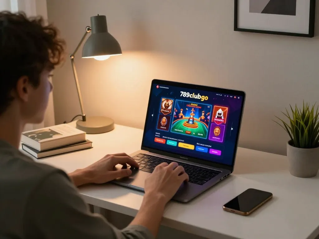 Engage in thrilling gameplay on 789clubgo with a dynamic online casino app in a cozy setting.