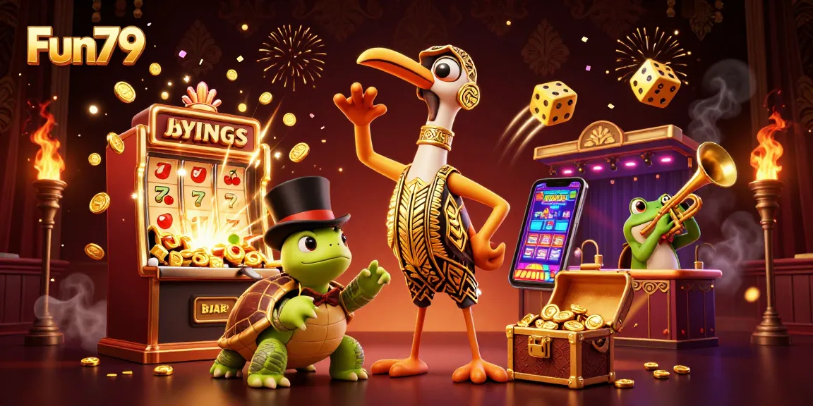 Experience thrilling wins at Fun79 with colorful jackpot rewards and vibrant casino atmosphere.