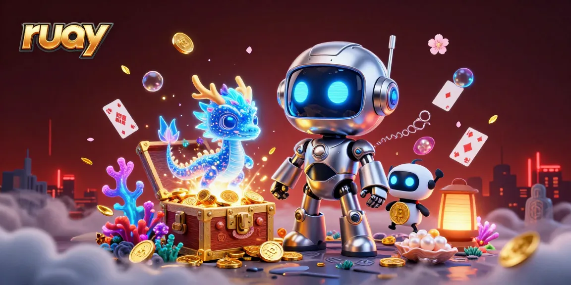 เข้าร่วมความสนุกในเกมลูนา Ruay ด้วยธีมไซเบอร์พังค์ที่น่าตื่นเต้น ซึ่งแสดงให้เห็นถึง bitcoin และสมบัติ!