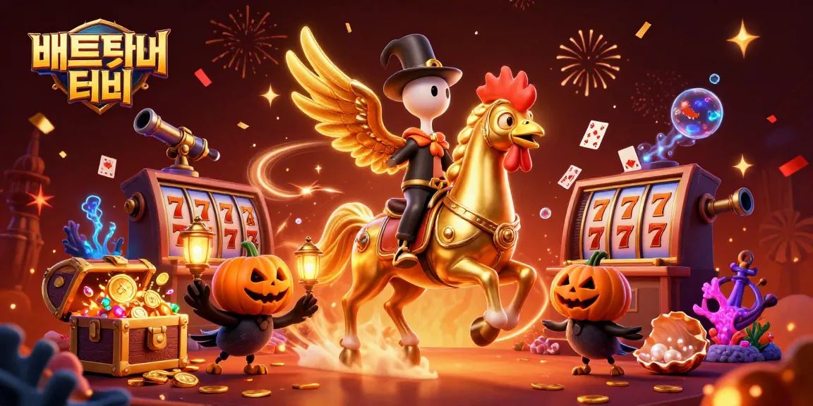 Engage with 배트맨티비 as golden characters and vibrant casino elements create excitement and winning potential.