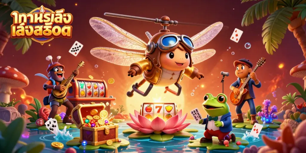 เข้าร่วมการทดลองใช้ฟรีในเกมสล็อต ทดลองเล่นสล็อต ที่เต็มไปด้วยความสนุกสุดเหวี่ยง