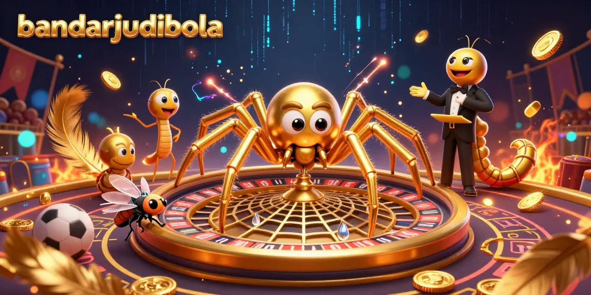 Place bets confidently with bandarjudibola in this vibrant casino-inspired scene.
