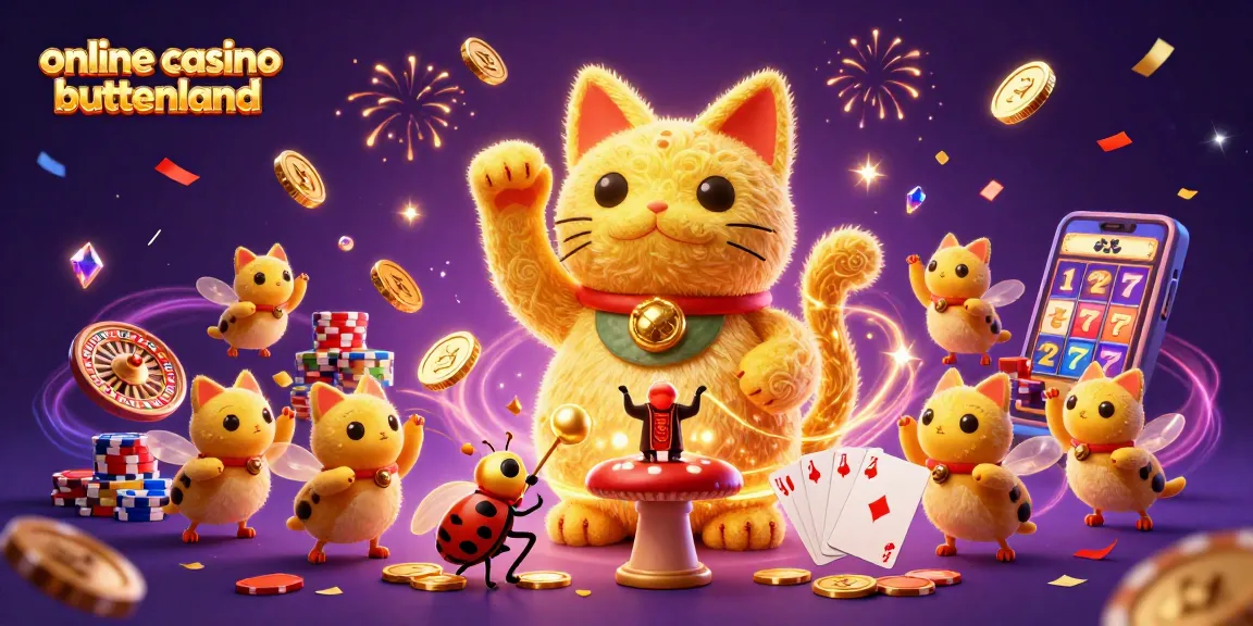 Experience the magic of online casino buitenland with vibrant 3D characters and casino elements.