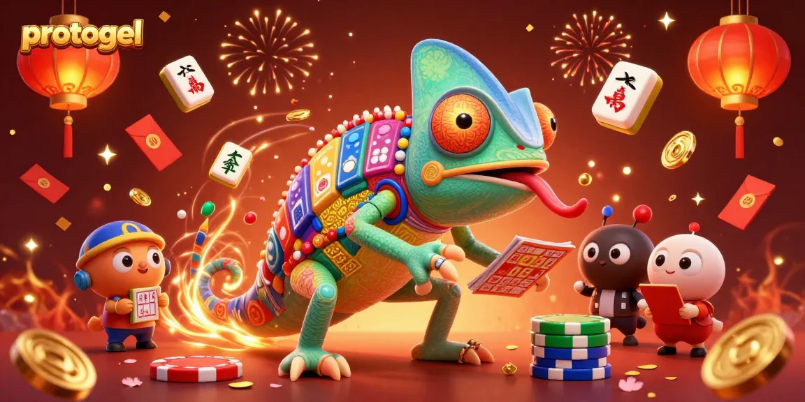 Engage in thrilling gameplay with protogel's vibrant and colorful lottery and bingo scene.