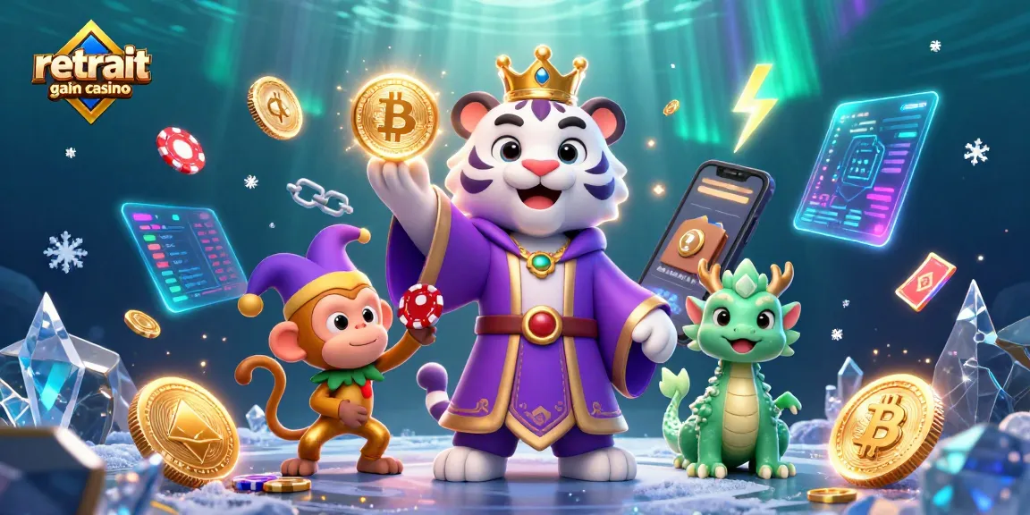 Retrait gain casino : découvrez la magie des jeux d'argent avec des illustrations colorées et dynamiques.