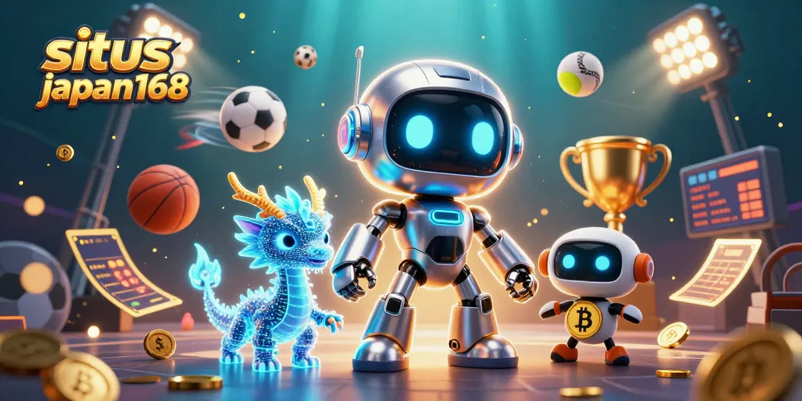Engage with situs japan168 in an exciting gambling adventure featuring vibrant 3D characters and elements.