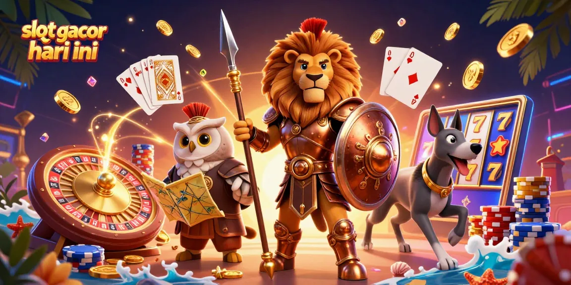 Menangkan slot gacor hari ini dengan keberuntungan berlipat ganda dalam suasana kasino yang megah.