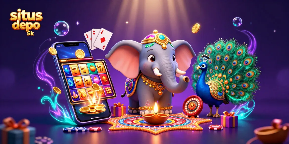 Menang bersama situs depo 5k dengan ilustrasi slot permainan yang menakjubkan.