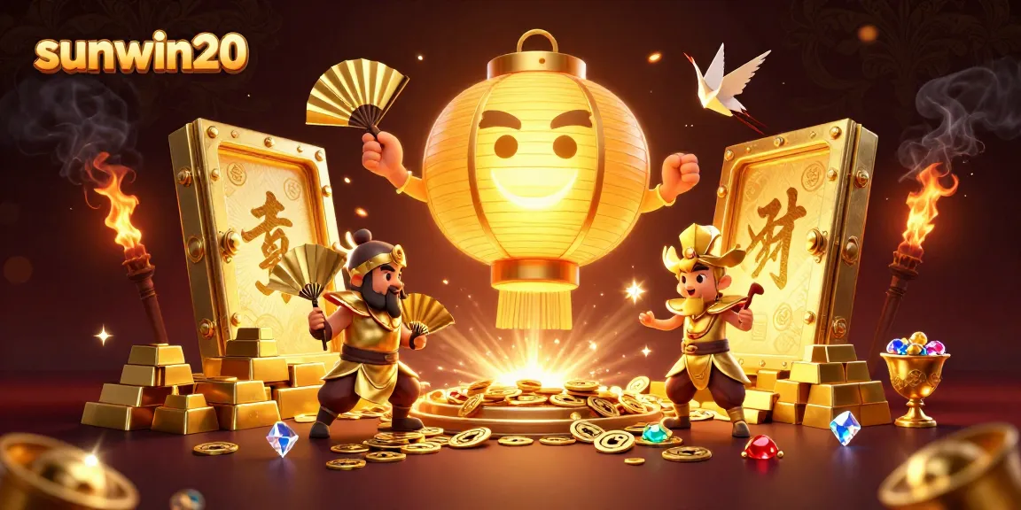 Engage with sunwin20 at the vibrant casino scene filled with golden treasures and enchanting spirits.