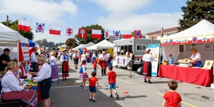 Community gathering at Polish festival showcasing culture and connections via https://www.sfpol.com/.
