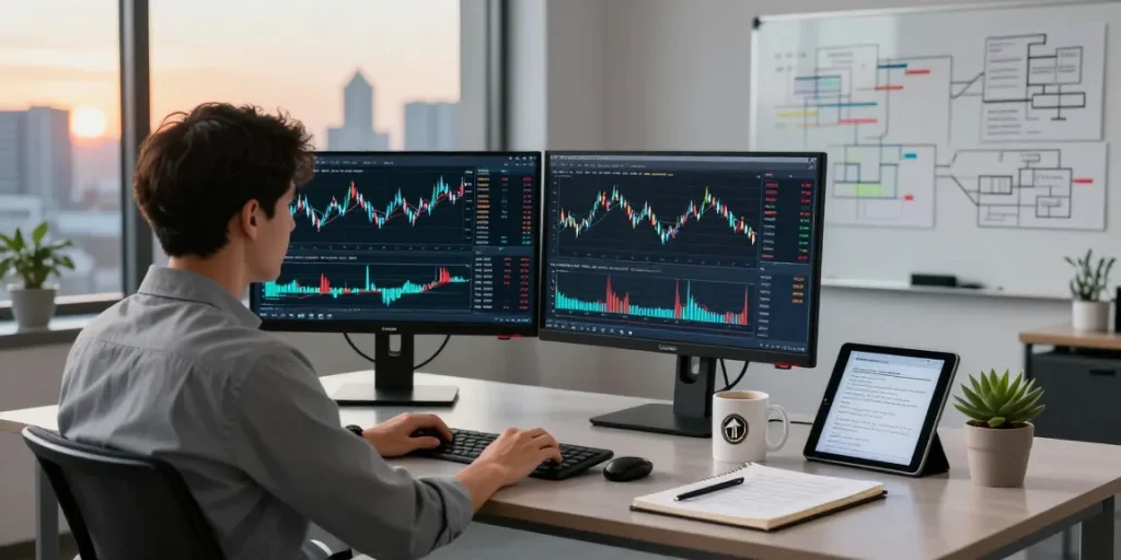 Exploring NAGA2000 trading analytics in a modern financial workspace.